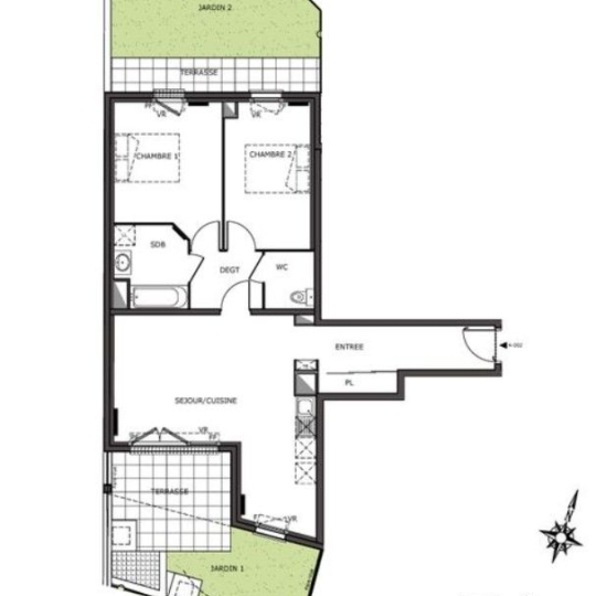  ESPLANADE IMMOBILIER/ PROGEDIM : Appartement | MEAUX (77100) | 69 m2 | 293 500 € 