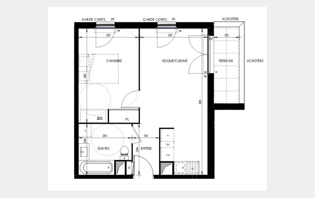 ESPLANADE IMMOBILIER/ PROGEDIM : Appartement | ERMONT (95120) | 41 m2 | 218 912 € 