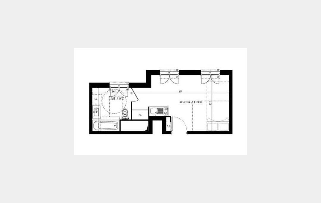 ESPLANADE IMMOBILIER/ PROGEDIM : Appartement | YERRES (91330) | 24 m2 | 155 000 € 